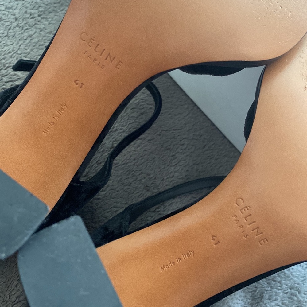 Celine velvet pumps size 41 - Picture 6 of 9